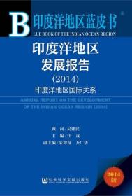 印度洋地区蓝皮书：印度洋地区发展报告