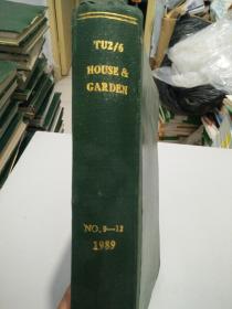住宅与花园  1989年9-12期   外文