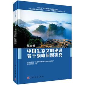 中国生态文明建设若干战略问题研究