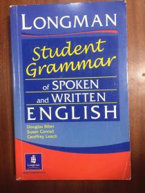 无瑕疵 Longman  Dictionary   Longman Student Grammar of Spoken and Written English朗文口语和笔语学生语法