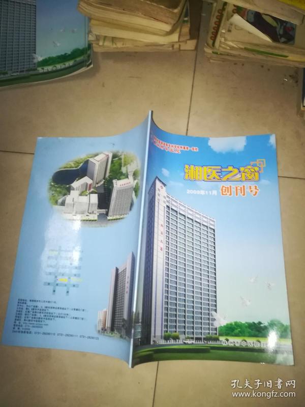 湘医之窗 2009年 11    创刊号    株洲市中医院