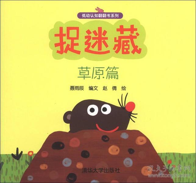 低幼认知翻翻书系列：捉迷藏（草原篇）