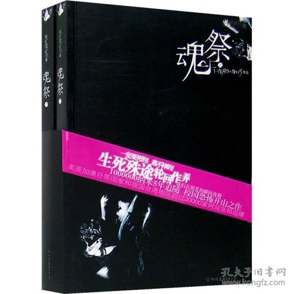 正版魂祭上下2册Tinadannis恐怖小说2008年中国友谊出版公司