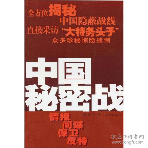 中国秘密战：中共情报、保卫工作纪实
