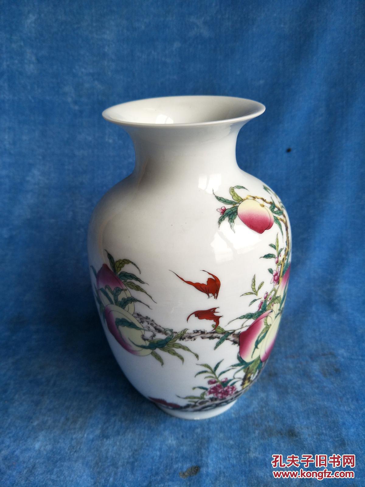 创汇时期景德镇研究所特制出口瓷瓶 拍品编号:30150991