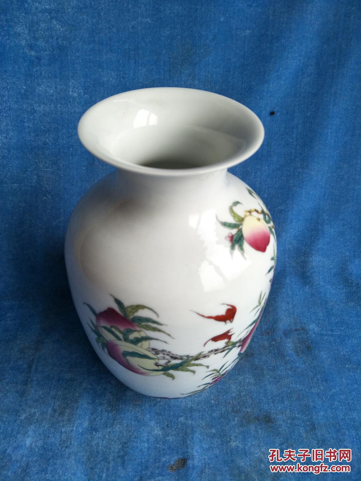 创汇时期景德镇研究所特制出口瓷瓶 拍品编号:30150991