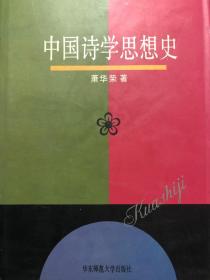 中国诗学思想史