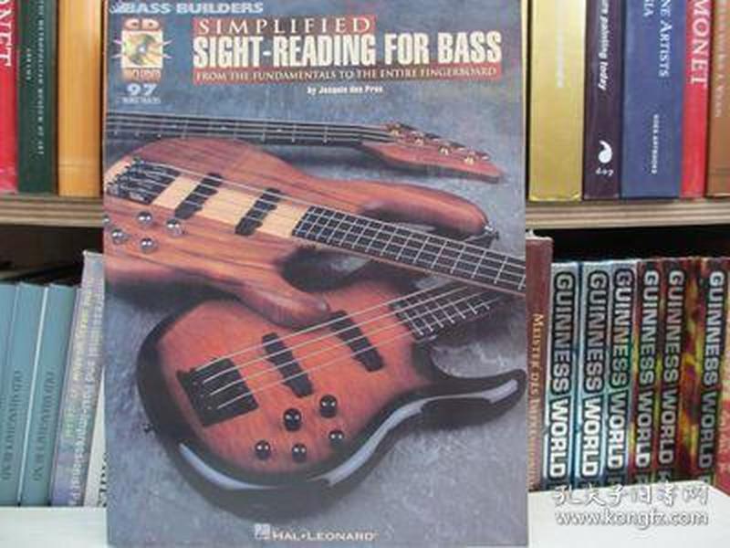 simplified sight-reading for bass 附CD