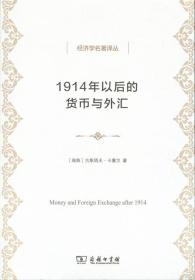 1914年以后的货币与外汇