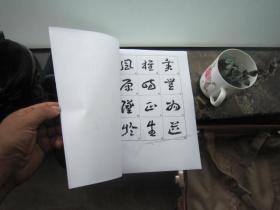 实物拍摄，美术学院学生书本，王蘧常精选字帖,王蘧常章草书法 《王蘧常精选字帖》 书法碑帖类，67页，草书