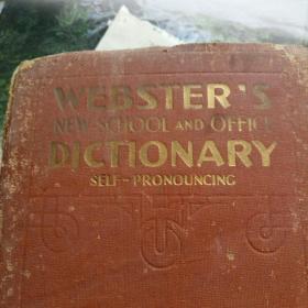 外文书 WEBSTERIS DICTIONARY  韦氏词典    （看描述）