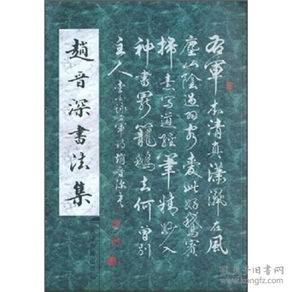 赵晋深书法集 9787806964194天津古籍出版社
