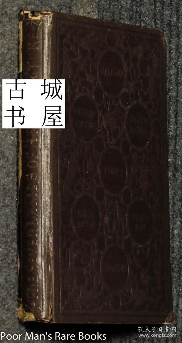 稀缺，签名版，约翰·拉斯金名著 《建筑的七盏灯》14幅蚀刻版画，1849年出版