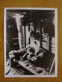 老照片 1966年  日本老矿工被踢出矿井。
