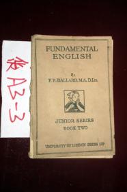 老英语课本；fundamental english （junior series book two）