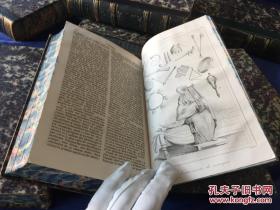 1850年全两卷《古意大利编年史和其制度道德习俗》 132张铜版画 含4张拉页铜版地图 书口大理石纹 ITALIE ANCIENNE