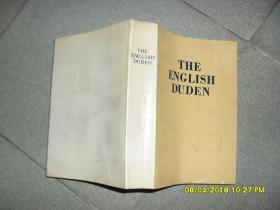 大杜登英语图解辞典 增补版THE ENGLISH DUDEN A PICTORIAL DICTIONARY（8品小32开据1960年英文版国内出版正文672页索引128页）42244