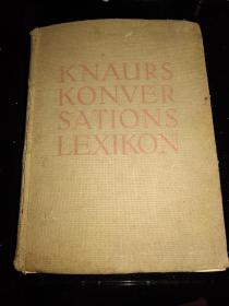 Knaurs konver Sations Lexikon A--Z【百科词典】