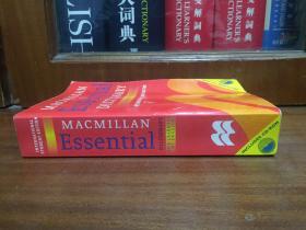 美国原装进口未阅 无光盘麦克米伦初阶英语词典（英语版）MACMILLAN ESSENTIAL  DICTIONARY