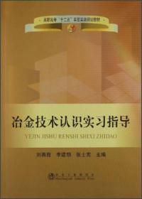 正版书 冶金技术认识学习指导