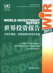 世界投资报告2013：全球价值链：促进发展的投资与贸易