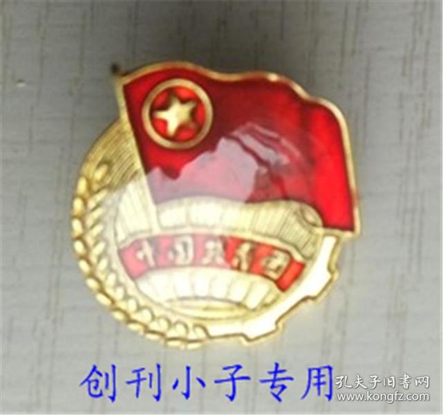 中国共青团员团徽胸牌 胸章 徽章蝴蝶扣