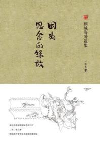因为思念的缘故：顾城海外遗集