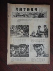 连环画报月刊1985-8高山下花环（人民美术出版社）无封面封底L-79