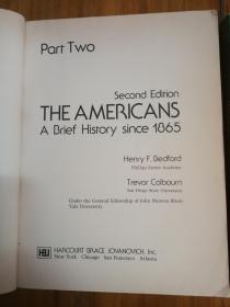 The Americans: A Brief History （1865；1877） 美国人：1865和1877年简史（平装16开插图本，两本合售）