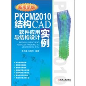 PKPM2010结构CAD软件应用与结构设计实例