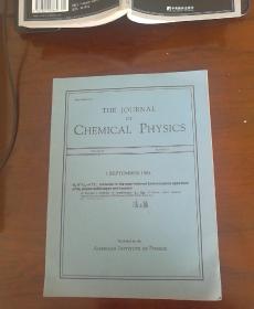 the journal  of  chemical  physics   (1984.9)   复旦大学教授潘石麟签名