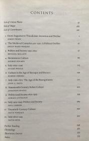 The Oxford History of Italy  牛津意大利史     布面精装   书脊烫金   护封完好      精美插图  铜版纸印刷