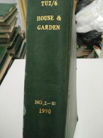 住宅与花园  1989年1-4期   外文