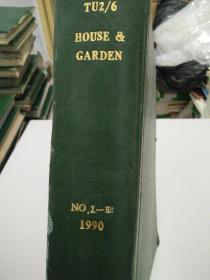 住宅与花园  1990年1-6期   外文