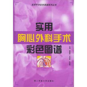 实用胸心外科手术彩色图谱——实用手术彩色图谱系列丛书16开精装