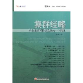 集群经略：产业集群可持续发展的一个例证