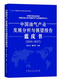 中国油气产业发展分析与展望报告蓝皮书（2016-2017）