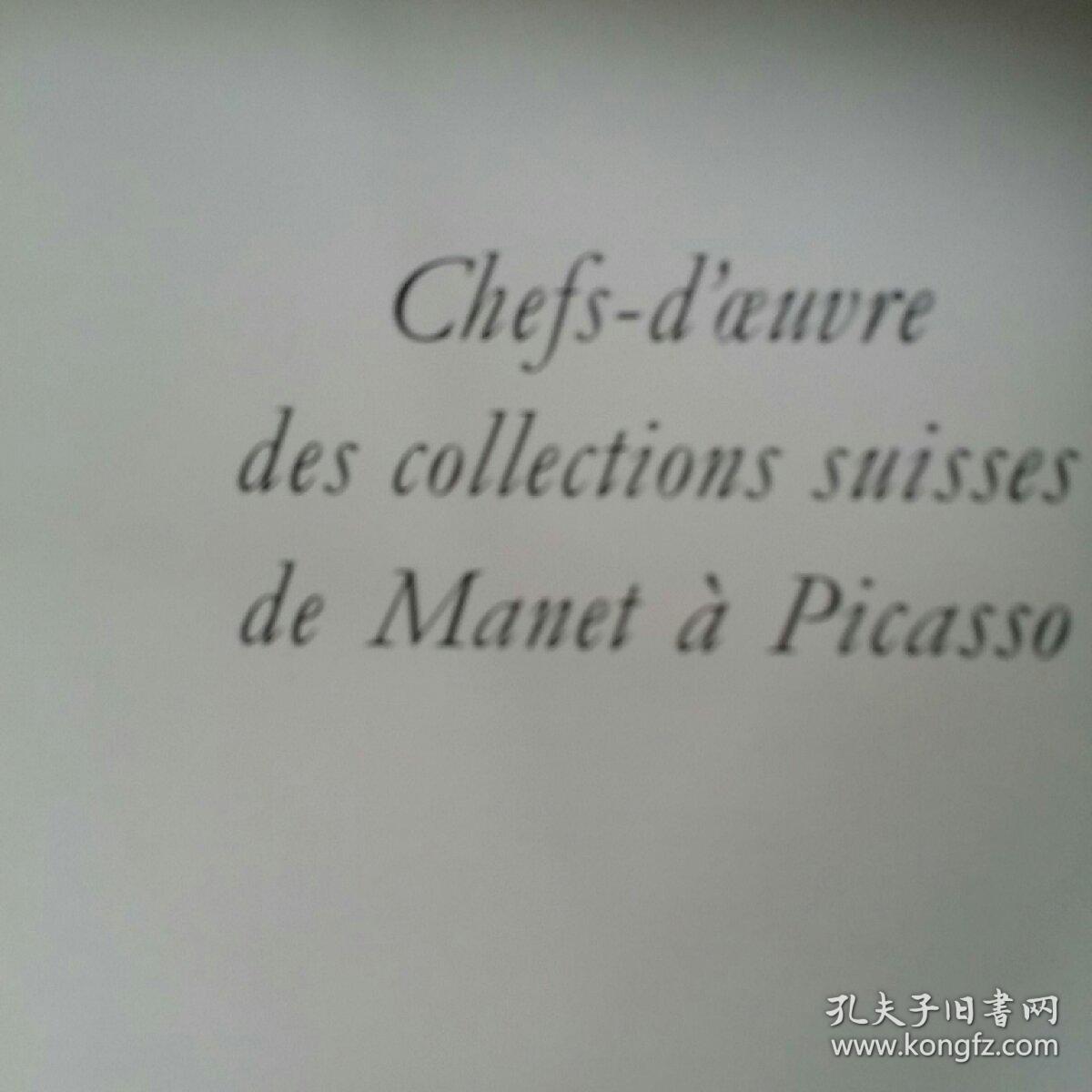 Paris 1967 -Orangerie Des Tuileries 1967年的巴黎橘园杜伊勒里宫  Chefs-d auver des collections suisses de manet a picasso/// les impressionnistes    印象派画家 1--85///Cezanne，Gauguin et Van Gogh  塞尚、高更和凡高  86--107...