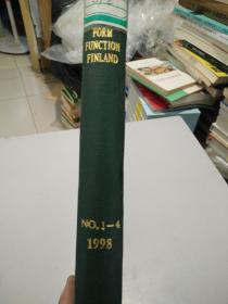 芬兰造型与功能1998年1-4期   外文