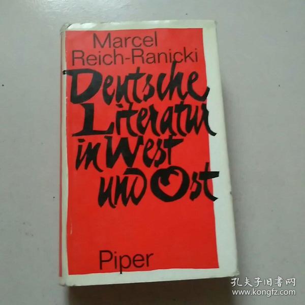 Deutsche Literatur in West und Ost.Marcel Reich-Ranicki