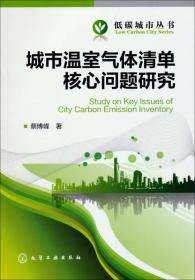 低碳城市丛书：城市温室气体清单核心问题研究
