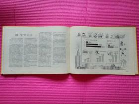 横16开精装版《苏联国民经济建设图解》朱育莲编绘 通俗读物1957年2月初版