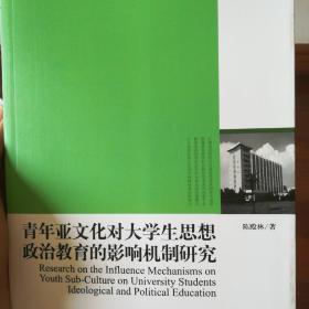 青年亚文化对大学生思想政治教育的影响机制研究