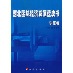 西北区域经济发展蓝皮书—宁夏卷（J）