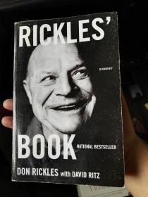 书内有划线：原版：rickles book don rickles with david ritz（有关唐·里克斯的一本书）