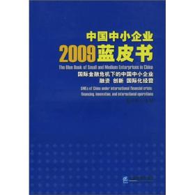 中国中小企业2009蓝皮书