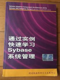 通过实例快速学习sybase系统管理