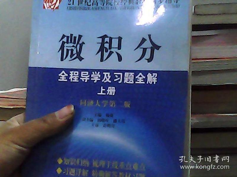 微积分全程导学及习题全解（上）（同济大学第2版）/21世纪高等院校经典教材同步辅导