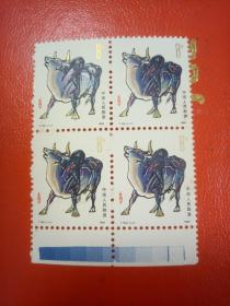 1985年T102(1-1)《乙丑年》四方联邮票