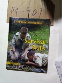 正版现货；THE GREAT OUTDOORS SURVIVAL SKILLS